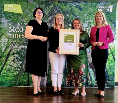 Kamniku na Zelenem dnevu slovenskega turizma za trajnostne dosežke ponovno podeljen zlati znak Slovenia Green (16)